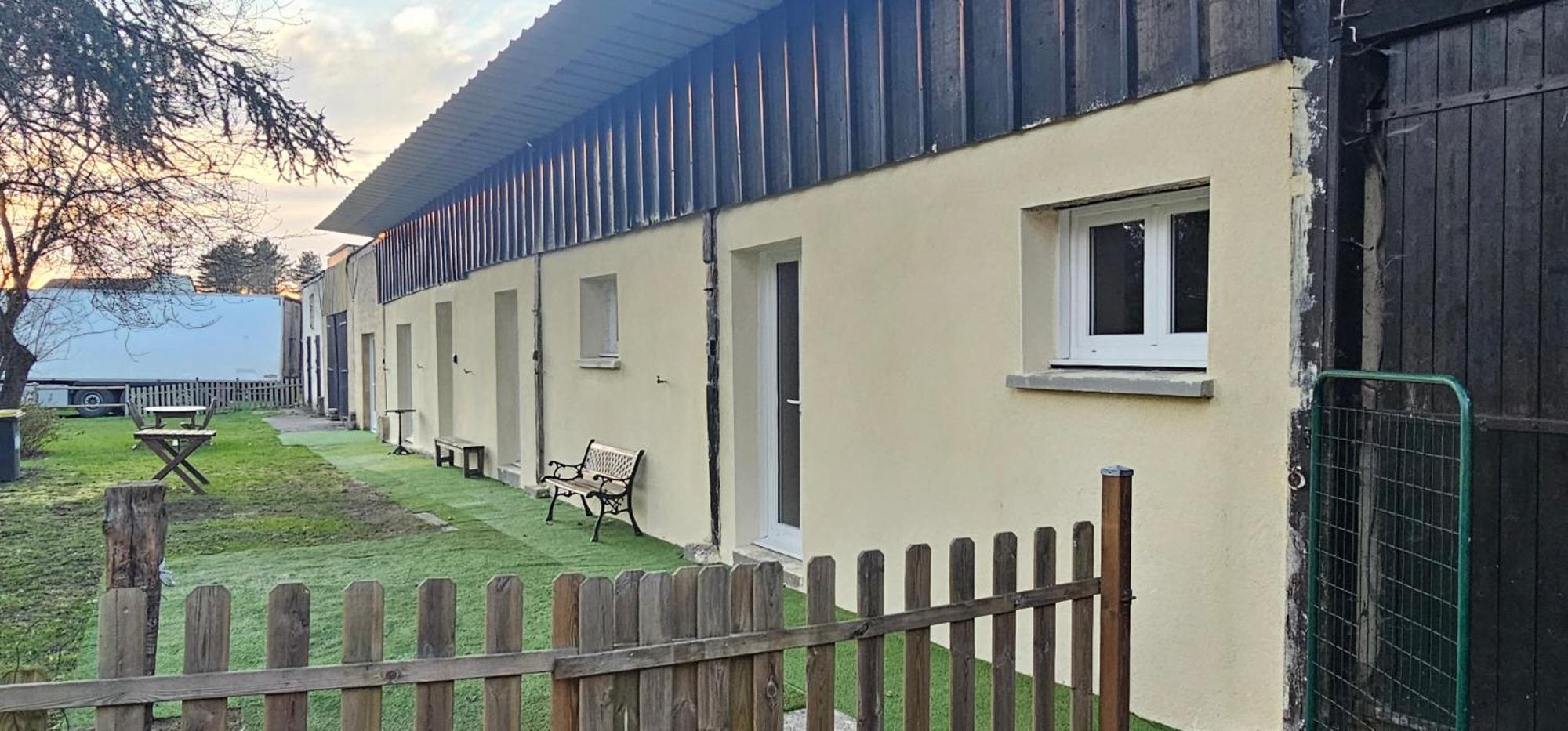 Le Haras De Gus Et Lulu Lägenhet Guemardieres Exteriör bild